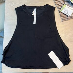 CRZ YOGA Black Women’s Muscle Tank